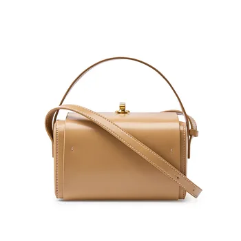 Дамски чанти от естествена кожа, Дизайнерски дамски чанти през рамо с капак, Модни Нова Луксозна Марка дамски чанти-месинджър