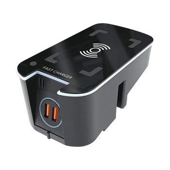 Автомобилното безжично зарядно 15 Вата за Qi, зарядно устройство ще захранване на плоча, на притежателя на телефона, за да Volvo XC90 S90 XC60 VC60 S60 V90