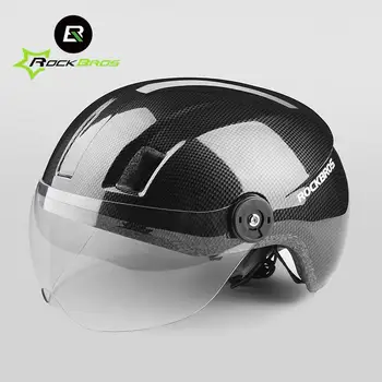 Каска за электровелосипеда ROCKBROS МТБ за шоссейного под наем с предпазни очила, предпазни каски за мотоциклети, защитни каски fietshelmen