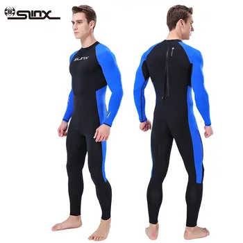 В upf50+пълен тялото плува подводно плуване Слънцето UV защита с дълъг ръкав обрив гвардия цели Водни спортове, плуване, сърф плаж, бански костюм