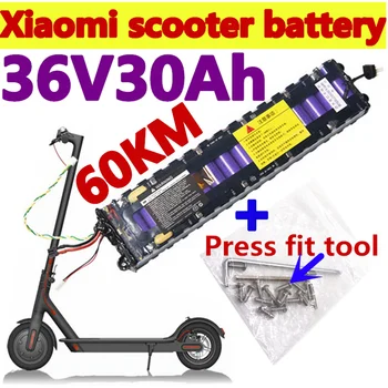 Нова литиево-йонна батерия 36V 30Ah 18650 30000 mah, литиева батерия, Скутер за батерии M365, Специална батерия