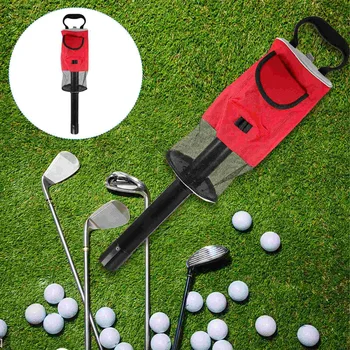 Инструмент Grabber Reacher За събиране на топки за голф, Практичен Ретривър за събиране на Гольфов, Тръба за съхранение на Найлонови Сменяеми Аксесоари за колектор