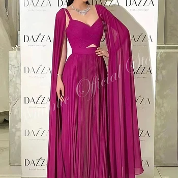 Дълги елегантни вечерни рокли за арабските жени Дубай с шифоновой нос с Дължина до пода, абитуриентски вечер, Гала-концерт, Специални събития, Сватба 2023