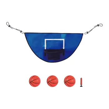 Баскетболното пръстен за батут с мини-баскетбол и помпа Баскетболни врата за батут, трайни за потапяне във вода Аксесоари за батут