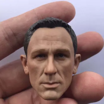 007 Spectre Ексцизия на главата на Джеймс Бонд в мащаб 1/6, главата Дэниела Крейг, скулптура без врата, за 12-инчов играчки-фигурки