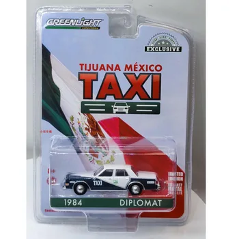 Петно 1:64 Сплав 1984 Дипломат Мексиканското Таксита Модел Бяла Възрастен Класическа Колекция На Дисплея Подарък Сувенир Момче Играчка