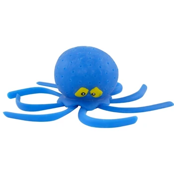 Забавна играчка за вентилация на Октопода, Сензорно Сжимающее Животно, Играчка за щипания Октопод