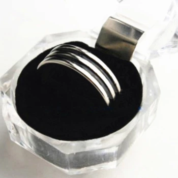Магическият пръстен-магнит с Двоен Черен Модел 21 мм/20 мм/19 мм/18 мм, на Силно Магнитно Пръстен, Монета, Украса за Отпечатъци, Магически Предмети, Инструменти