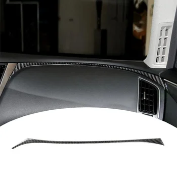 Тампон върху таблото за втория пилот на Infiniti Q50 Q60 2014-2020, Вътрешна украса, изработени от въглеродни влакна, Аксесоари за Автомобили