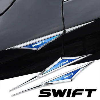автомобилни стикери от сплав 2 елемента, автоаксесоари за Suzuki SWIFT