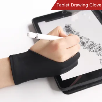 Ръкавица за изготвяне на таблетката, ръкавица на художника за iPad Pro, молив/графичен таблет/ дръжка, капацитивен чувствителен на допир екран, стилус, скучна дръжка