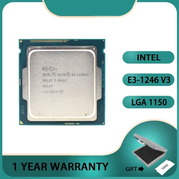 Процесор Intel Xeon E3-1246 v3 с честота 3,5 Ghz, Четириядрен Восьмипоточный процесор 84 Вата E3 1246v3 E3 1246 v3, процесор в LGA 1150