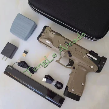 USB Безжичен геймпад за стрелба с Лек пистолет, plug-in hybrid с електромагнитна въздействие за PC Аркадна игра Аксесоар
